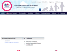 Tablet Screenshot of pediatraspr.org